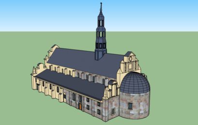 Bazylika Katedralna w Kielcach – pomiar skanerem laserowym