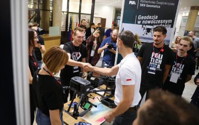 W ubiegłym tygodniu (30.10.2025) na Politechnika Świętokrzyska gościliśmy dra Sławosza Uznańskiego