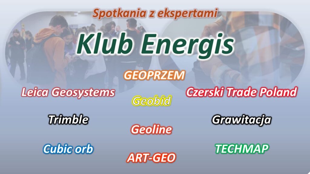 Spotkania z ekspertami "Klub Energis". Kluczowe obiekty: nazwy firm i organizacji. Kontekst: wydarzenie branżowe.