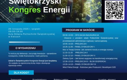 Świętokrzyskie na energetycznym kursie…
