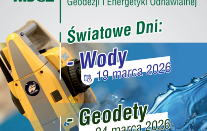 Światowy Dzień Wody i Światowy Dzień Geodety