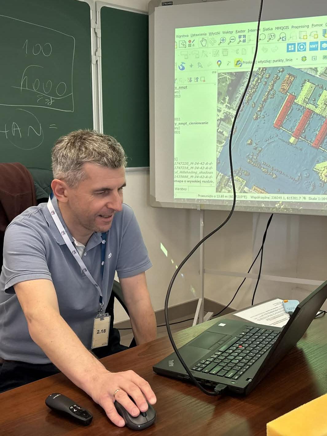 Nauczyciele akademiccy kierunku Geodezja i Kartografia mieli okazję powrócić do szkolnych ław