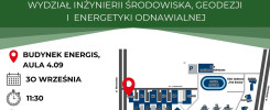 Inauguracja Roku Akademickiego Wydziału Inżynierii Środowiska, Geodezji i Energetyki Odnawialnej.