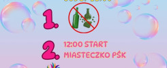 Plakat informuje o Korowodzie Juwenalia 2025. Kluczowe punkty to: 15.05 (czwartek), godz.