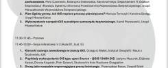 Konferencja GIS Day 2024, 19.11.2024, UJK Kielce. Harmonogram sesji, warsztatów i pokazów.