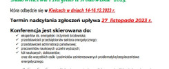 Zaproszenie na VII Międzynarodową Konferencję Naukowo-Techniczną "Aktualne Problemy Energetyki Odnawialnej, Budownictwa i