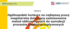 Ogólnopolski konkurs na najlepszą pracę magisterską. Organizatorzy: Politechnika Śląska, PAN.